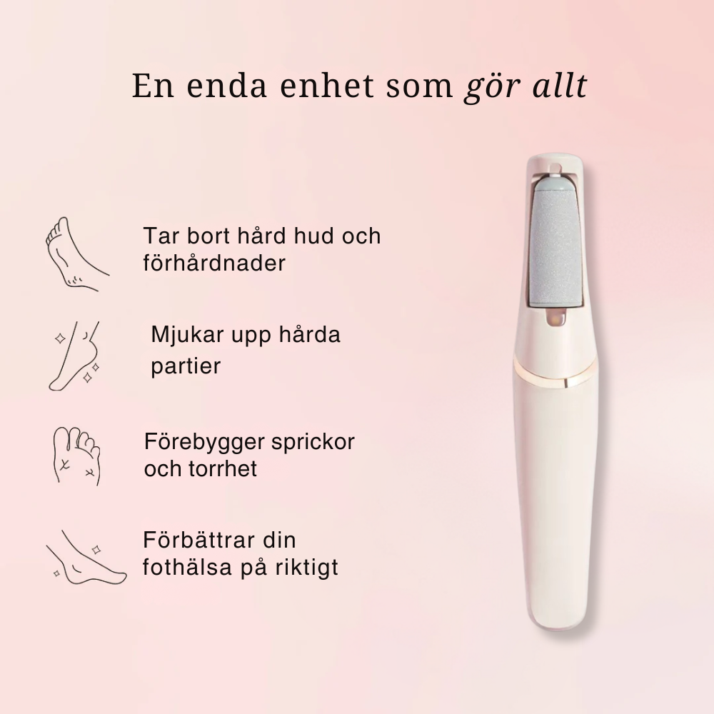 Lovi Pedi Pro 2 – Mjuka fötter utan dyra salongsbesök